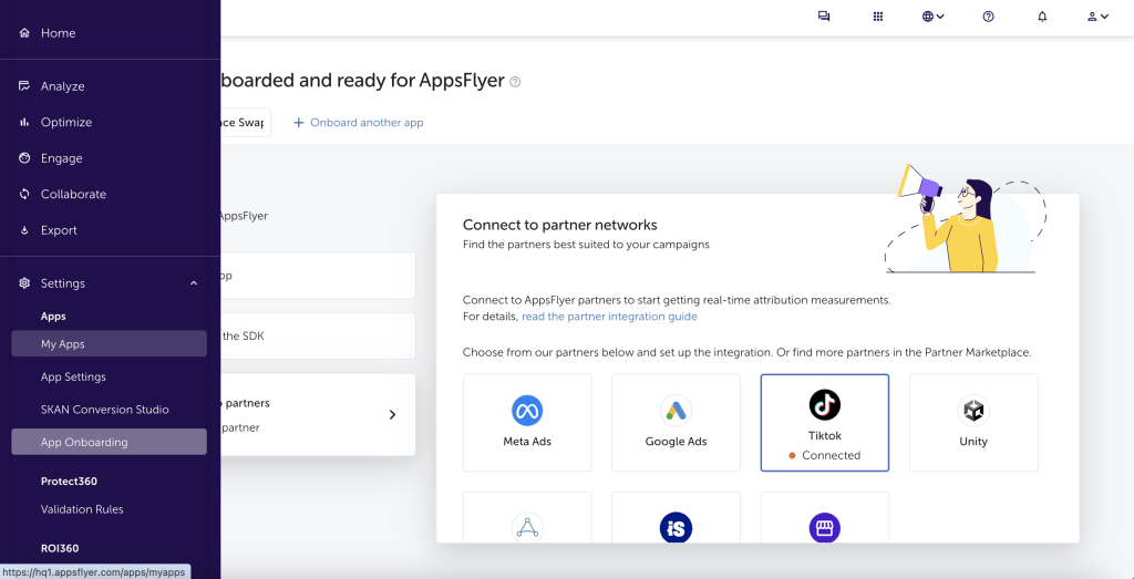 How to connect AppsFlyer to TikTok