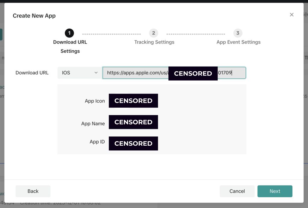 Cách setup TikTok App Measurement