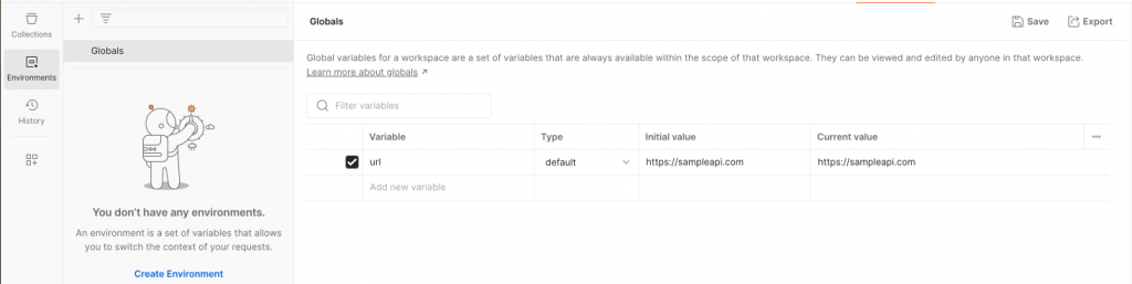 Creating Global Variables